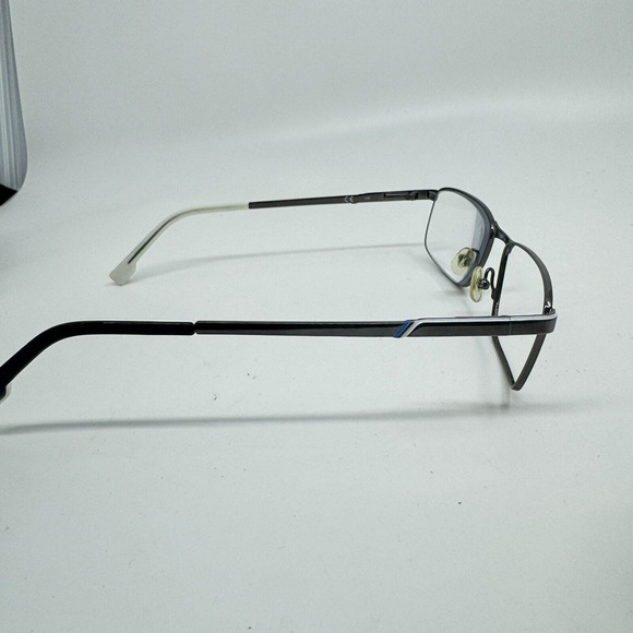 Lacoste Eyeglasses L2156 424 Polished Blue Rectangular Frame 54-16 140 H10193 - Picture 4 of 8